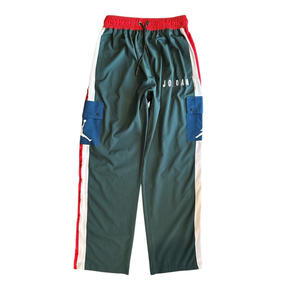 Vintage Jordan Track Pants Cargo Pockets Athletic Training Pants Boys Size‎ XXL